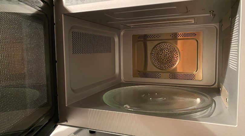 Mikrowelle reinigen